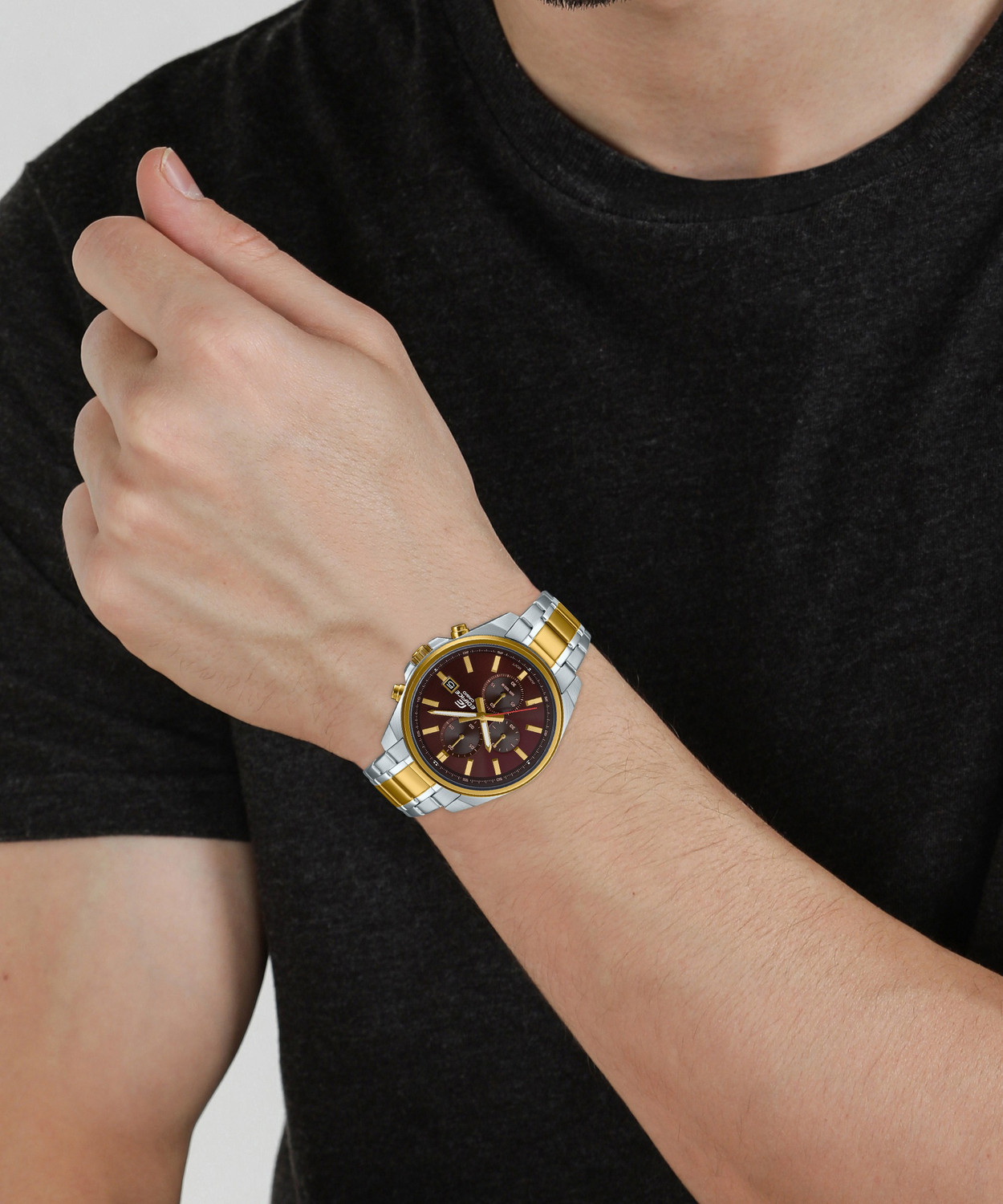 Image of CASIO EFV-610SG-5AVUDF Edifice Analog Watch - For Men