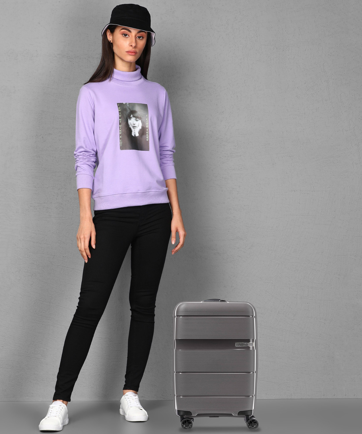 Image of AMERICAN TOURISTER LINEX 55 /20 TSA-TITANIUM Cabin Suitcase 4 Wheels - 22 inch