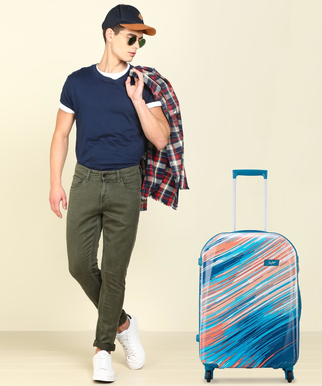 Image of SKYBAGS 3P 3 (Small 55cm | Medium 66 | Large 75cm) - Trolley Bag Cabin & Check-in Set 4 Wheels - 28 inch