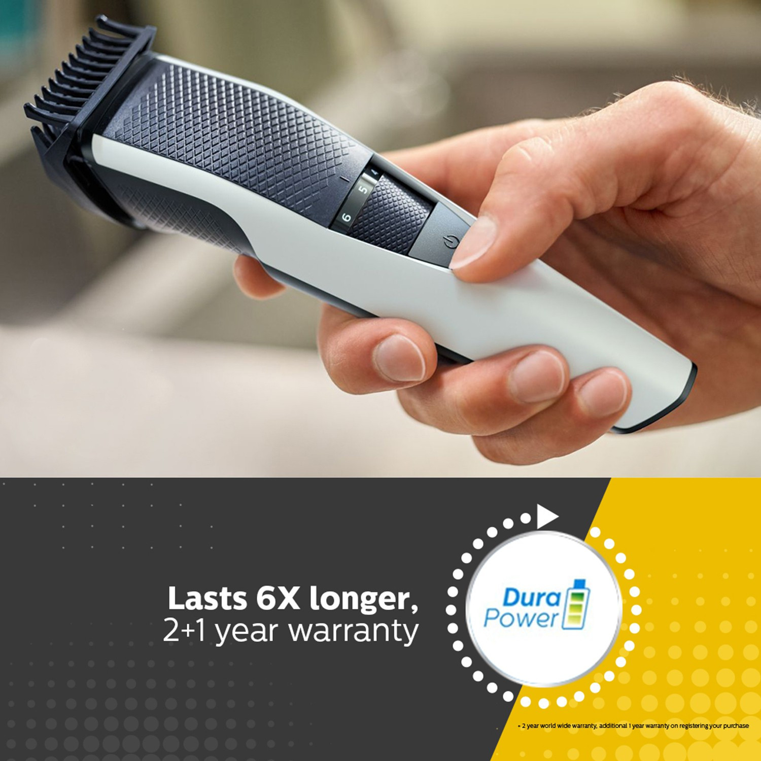 Image of PHILIPS BT3101 /15, Lift & Trim Tech, Effortless Even Trim Trimmer 45 min Runtime 10 Length Settings