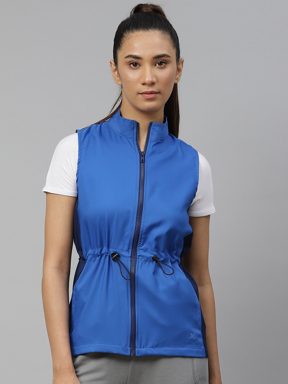 HRX by Hrithik Roshan Sleeveless Solid Women Jacket Price History