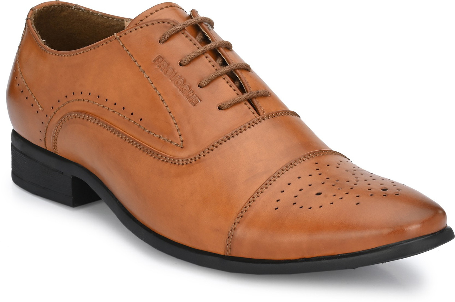Provogue lace top up formal shoes