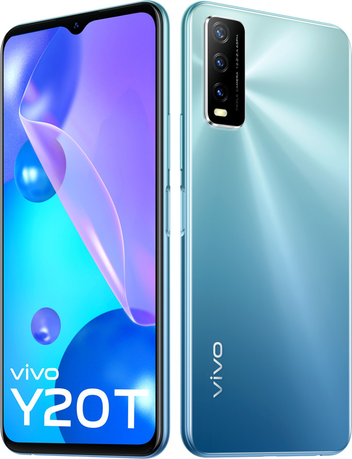 Image of vivo Y20T (Purist Blue, 64 GB)