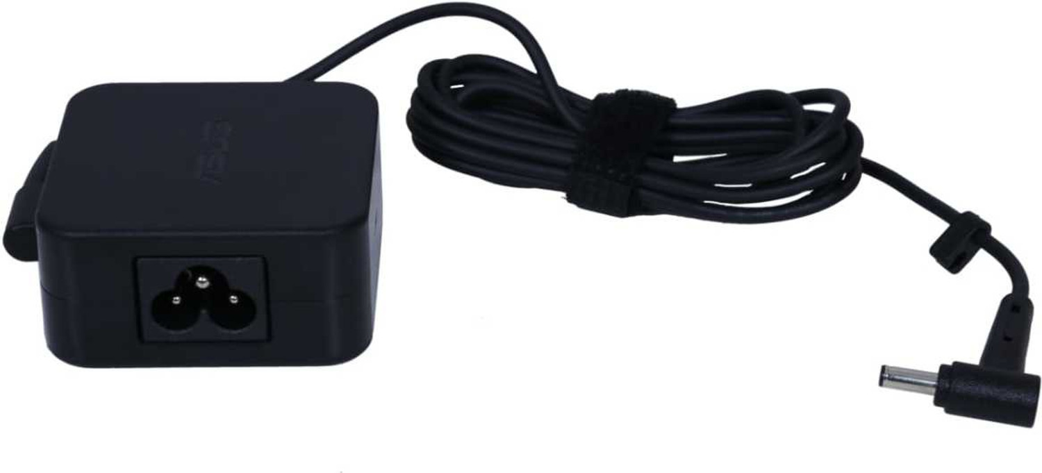 ASUS ADP-45ZE BE/AD45-00B 45W Laptop Adapter/Charger Without Power Cord for Select Models of (20 V, 2.5 A, 4 mm x 1.2mm Diameter 45 W Adapter  (Power Cord Included)