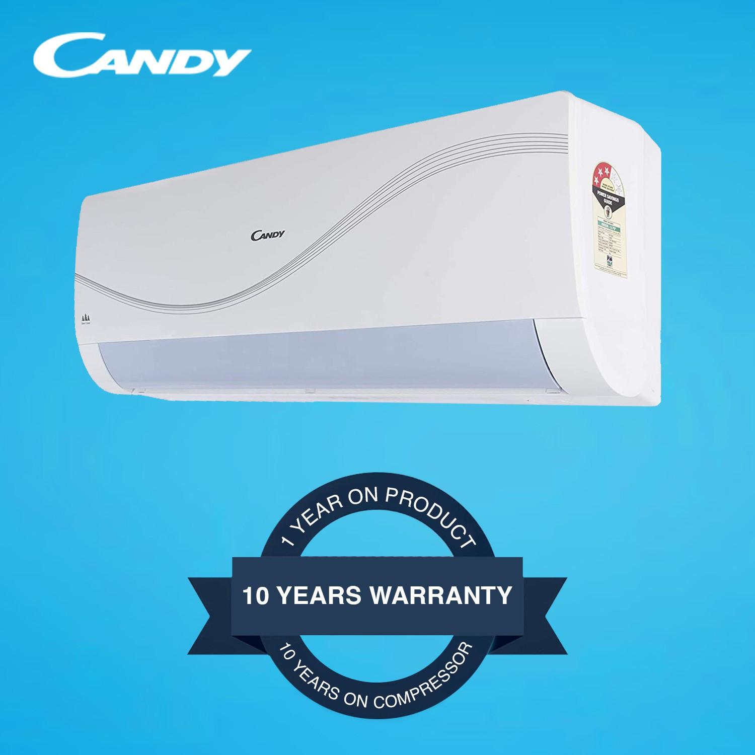 Image of CANDY 2021 Model 1.5 Ton 3 Star Split Dual Inverter AC