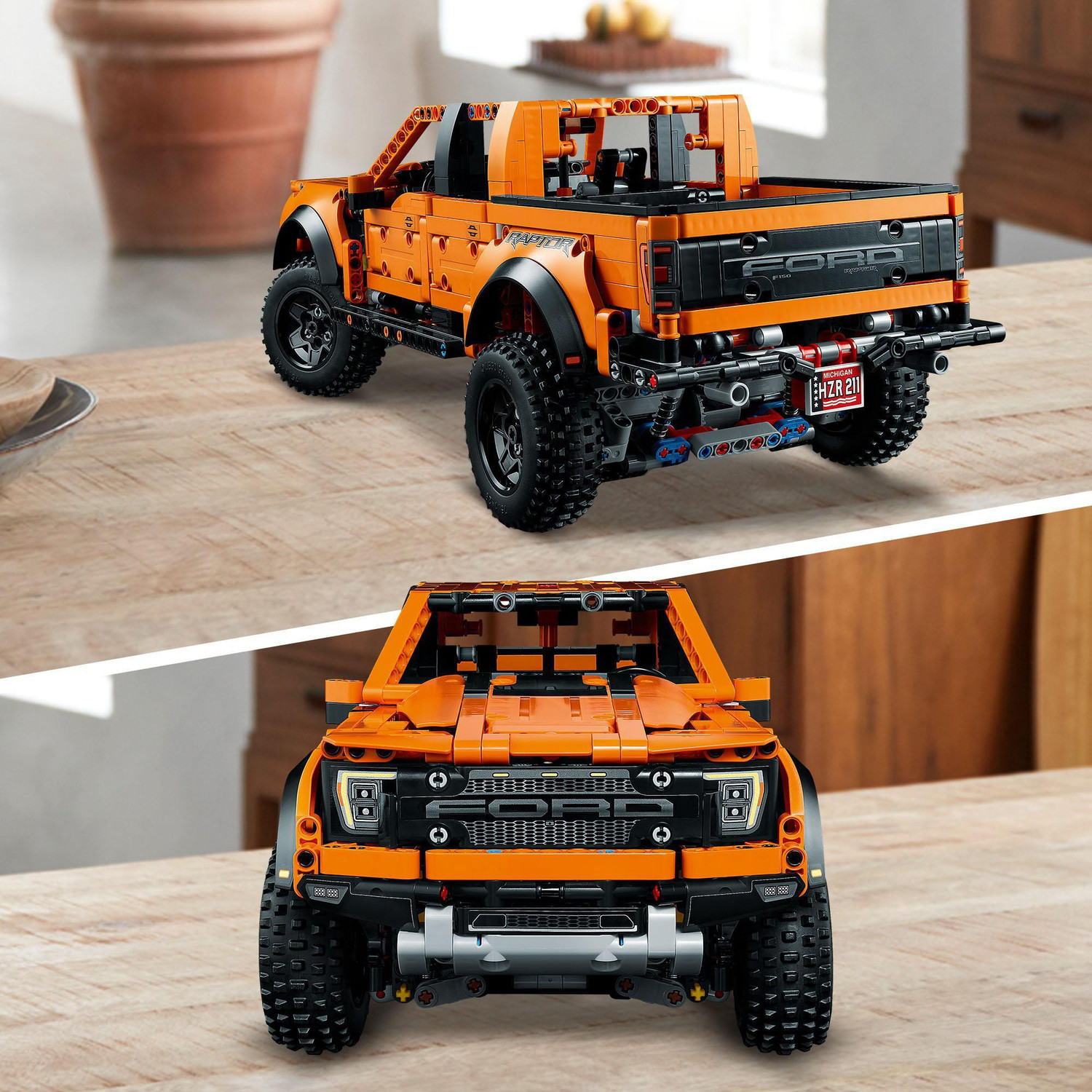 Lego Model Ford Raptor LEGO Technic Ford F-150 Raptor 42126 Model Building Kit (1,379 Pieces ...