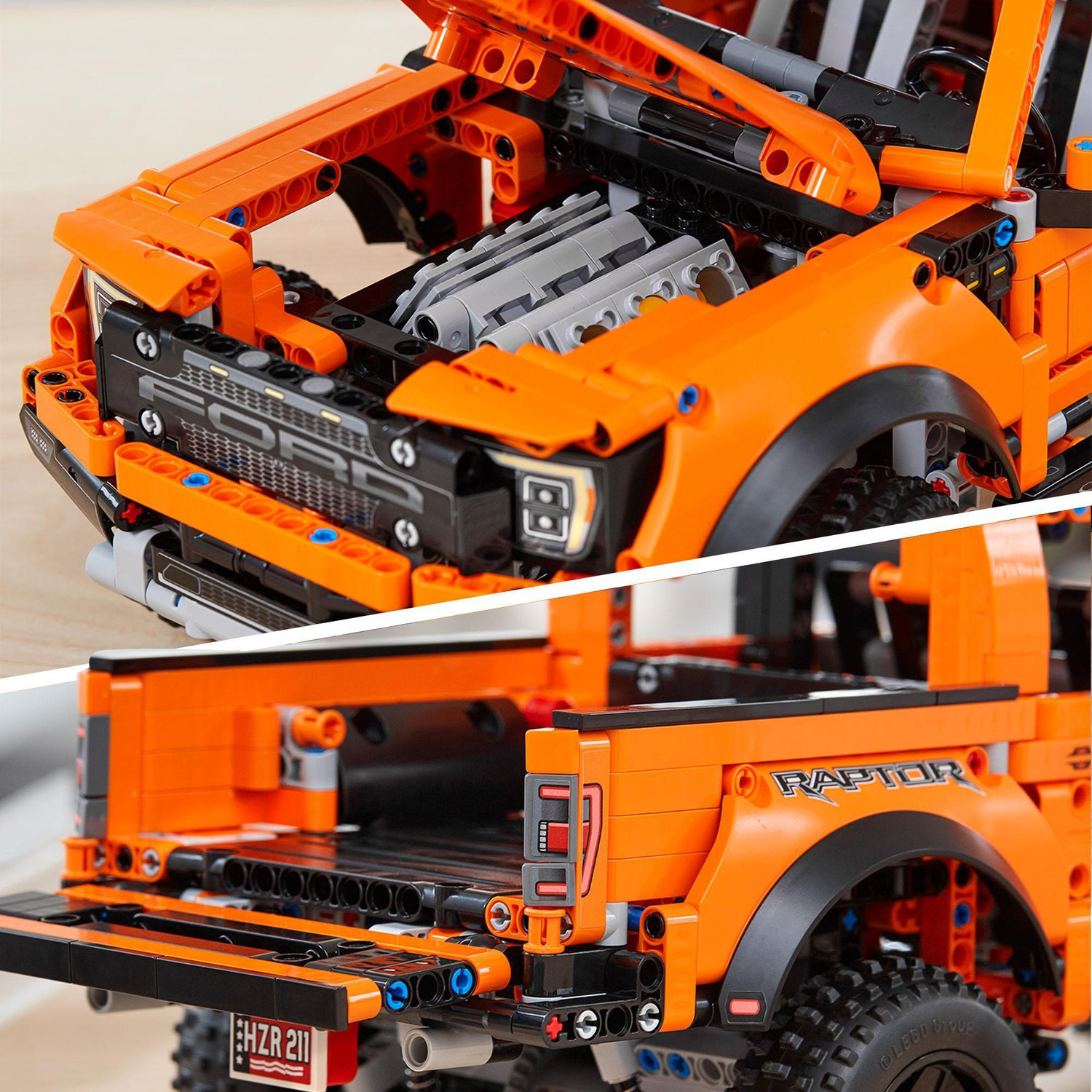Lego Model Ford Raptor LEGO Technic Ford F-150 Raptor 42126 Model Building Kit (1,379 Pieces ...