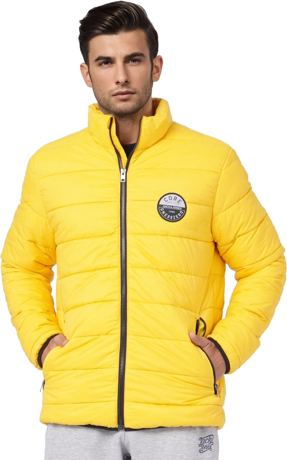Jack & jones full shop sleeve solid men's jacket