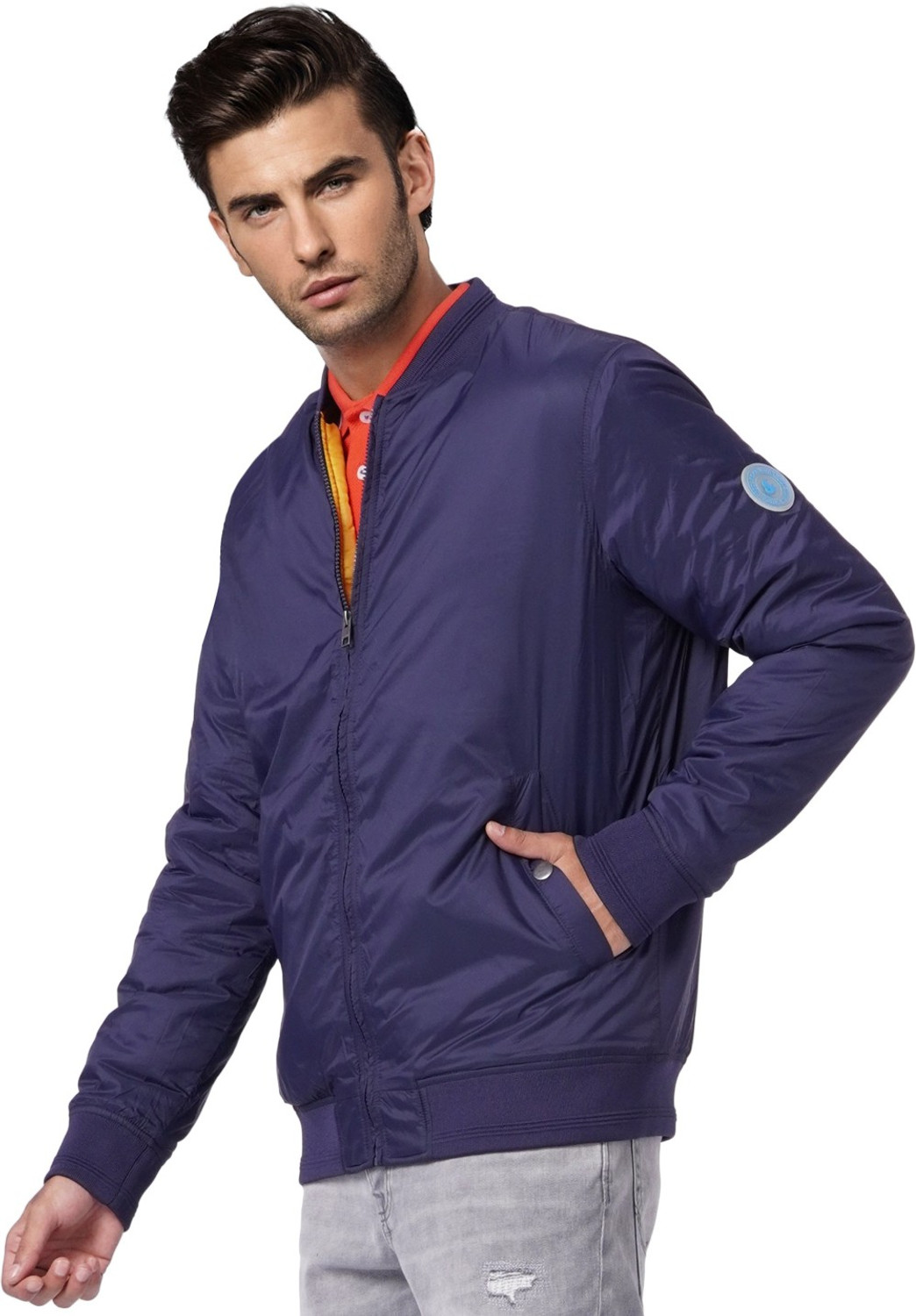 Jack & jones full sleeve solid men's jacket shop