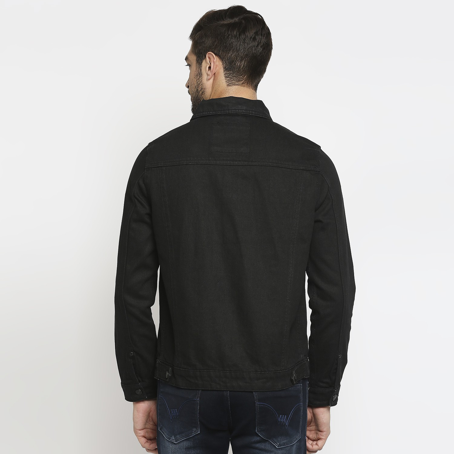 Killer full sleeve best sale solid men's denim jacket