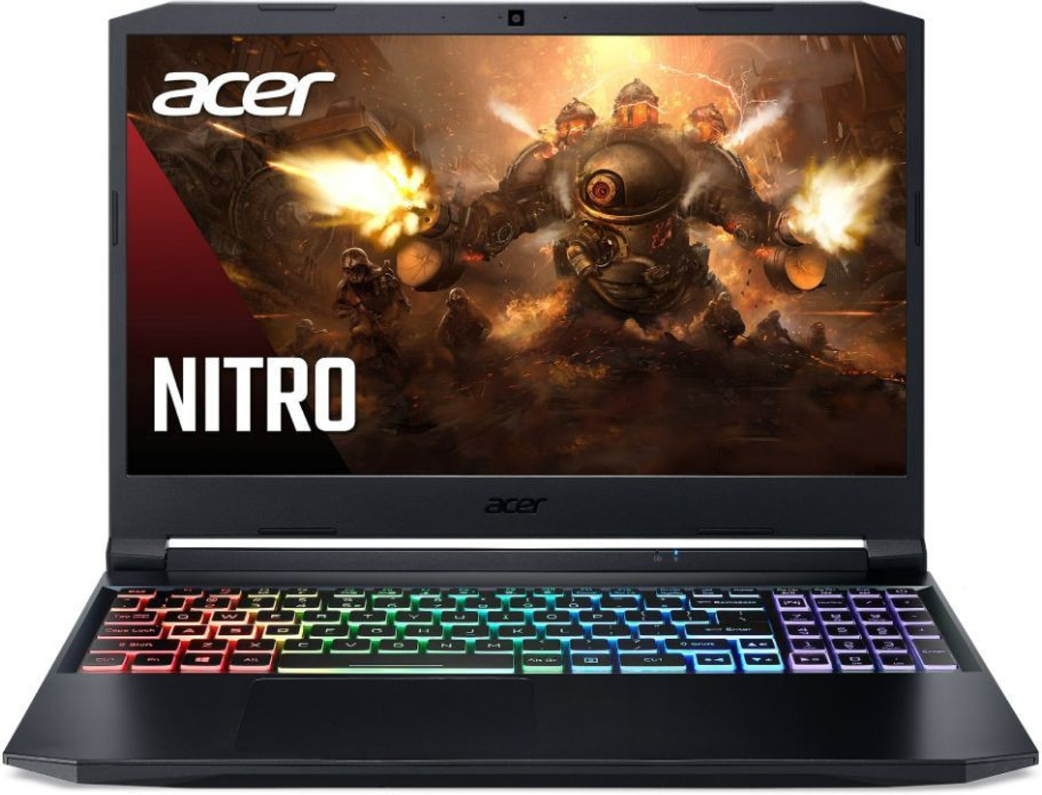 Image of Acer Nitro 5 AMD Ryzen 5 Hexa Core 5600H - (16 GB /1 TB HDD /256 GB SSD /Windows 10 Home /6 GB Graphics /NVIDIA GeForce RTX 3060 /144 Hz) AN515-45-R3TC Gaming Laptop