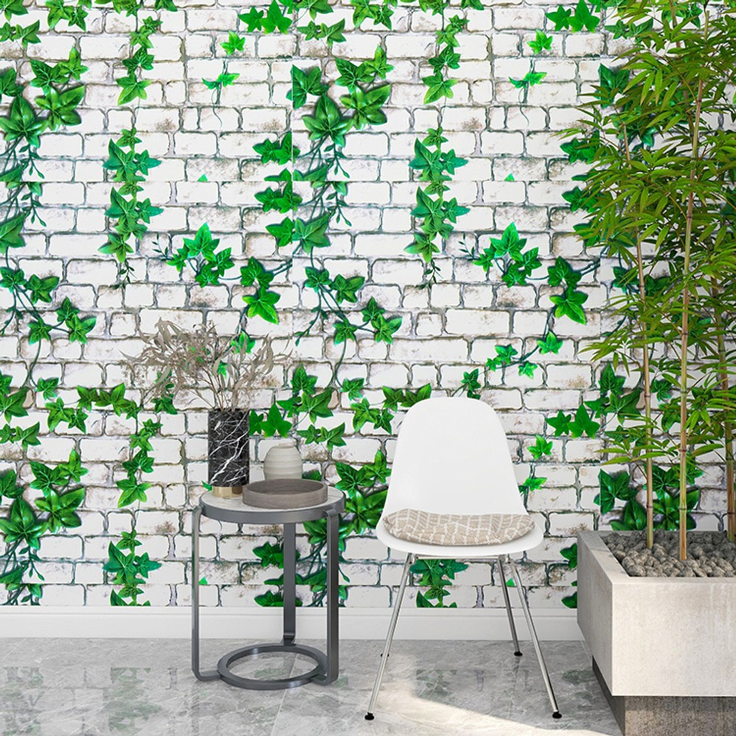 Image of Flipkart SmartBuy 300 cm Wall Stickers Wallpaper Home Decoration Walls with Fresh Twigs Self Adhesive Self Adhesive Sticker