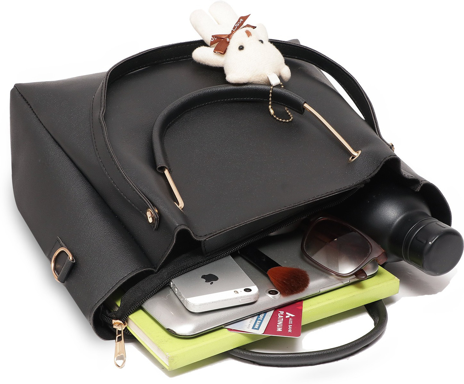 Image of FJ FASHION HOUSE Women Pink Handbag - Regular Size (Pack of: 4)