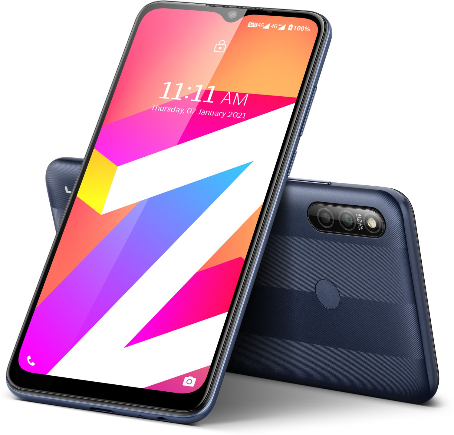 Image of LAVA Z33 (Blue, 32 GB)