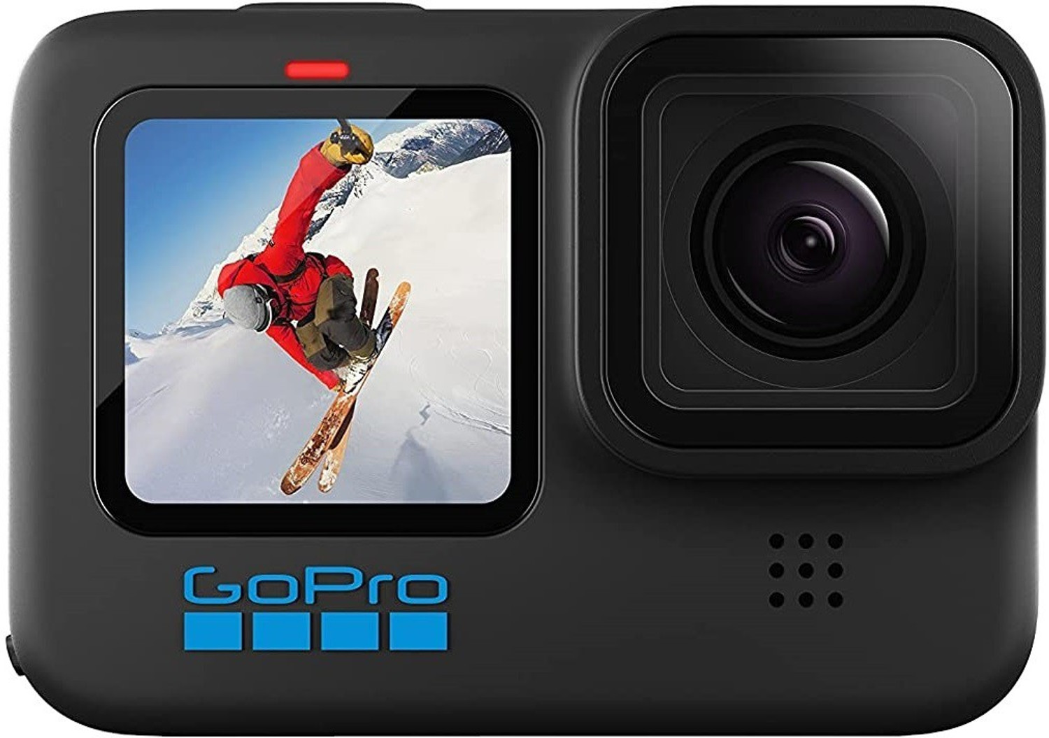 GoPro Hero 10 5.3K60 Action Camera – Waterproof, Front LCD, Touch Rear