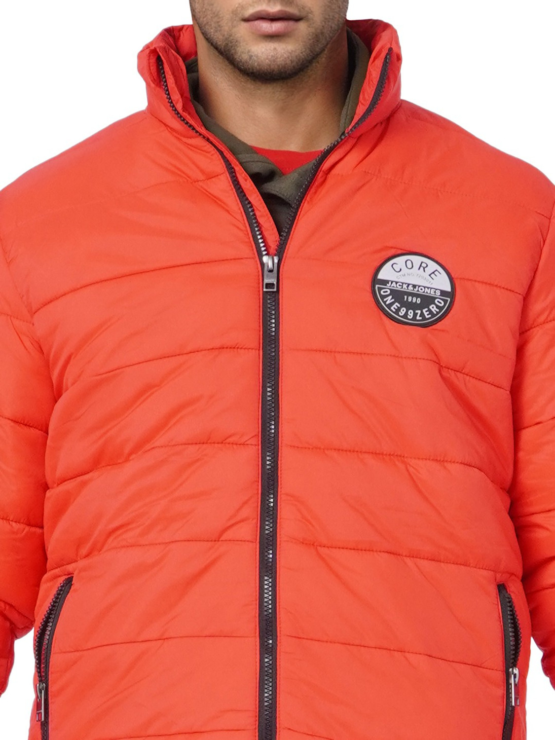 Image of JACK & JONES Full Sleeve Solid Men Jacket