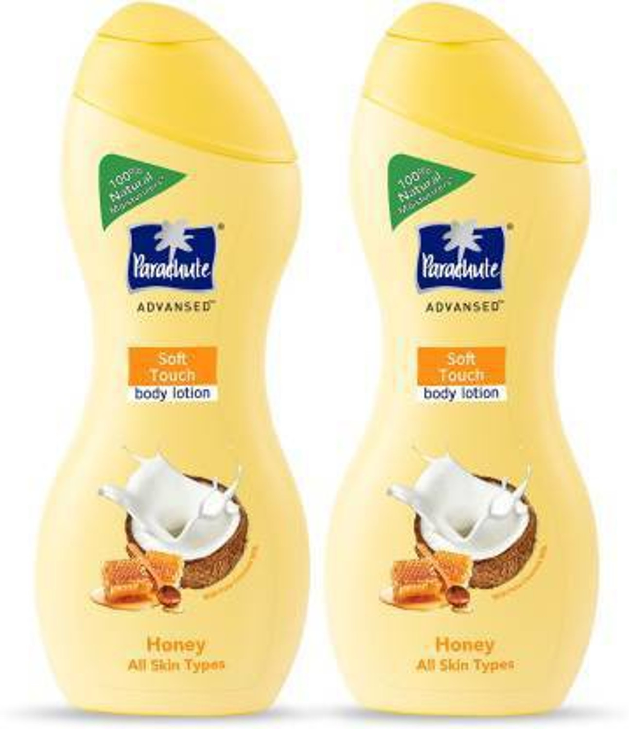 Parachute Advansed Soft Touch (Honey) Body Lotion (Pack of 2 X 250 ML)