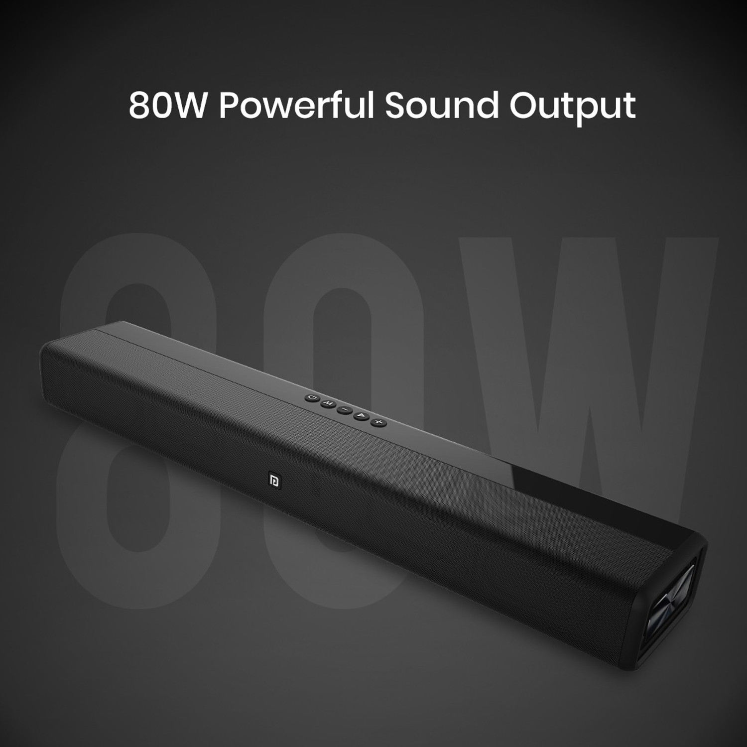 Image of Portronics Sound Slick III 80 W Bluetooth Soundbar
