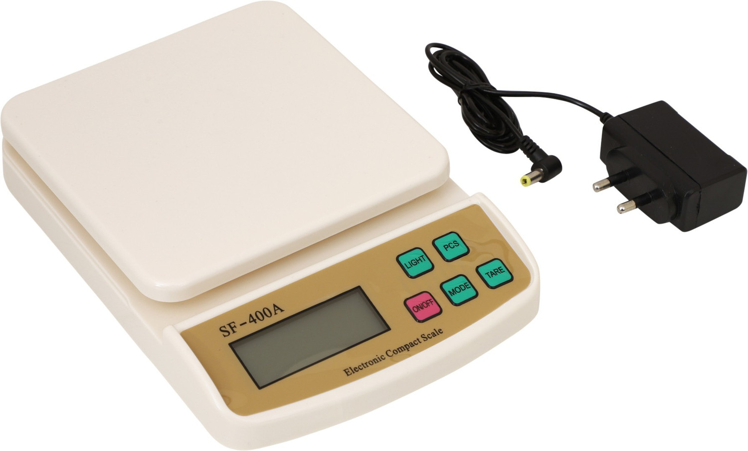 Image of RCSP SF-413 Digital Kitchen Weighing Scale High Precision, 10kg Capacity, LCD Display Weighing Scale (Black)