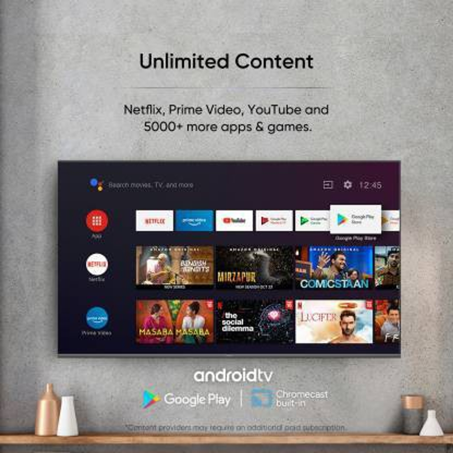 Image of realme SLED 139 cm (55 inch) Ultra HD (4K) LED Smart Android TV (RMV2001 SLED TV 55)