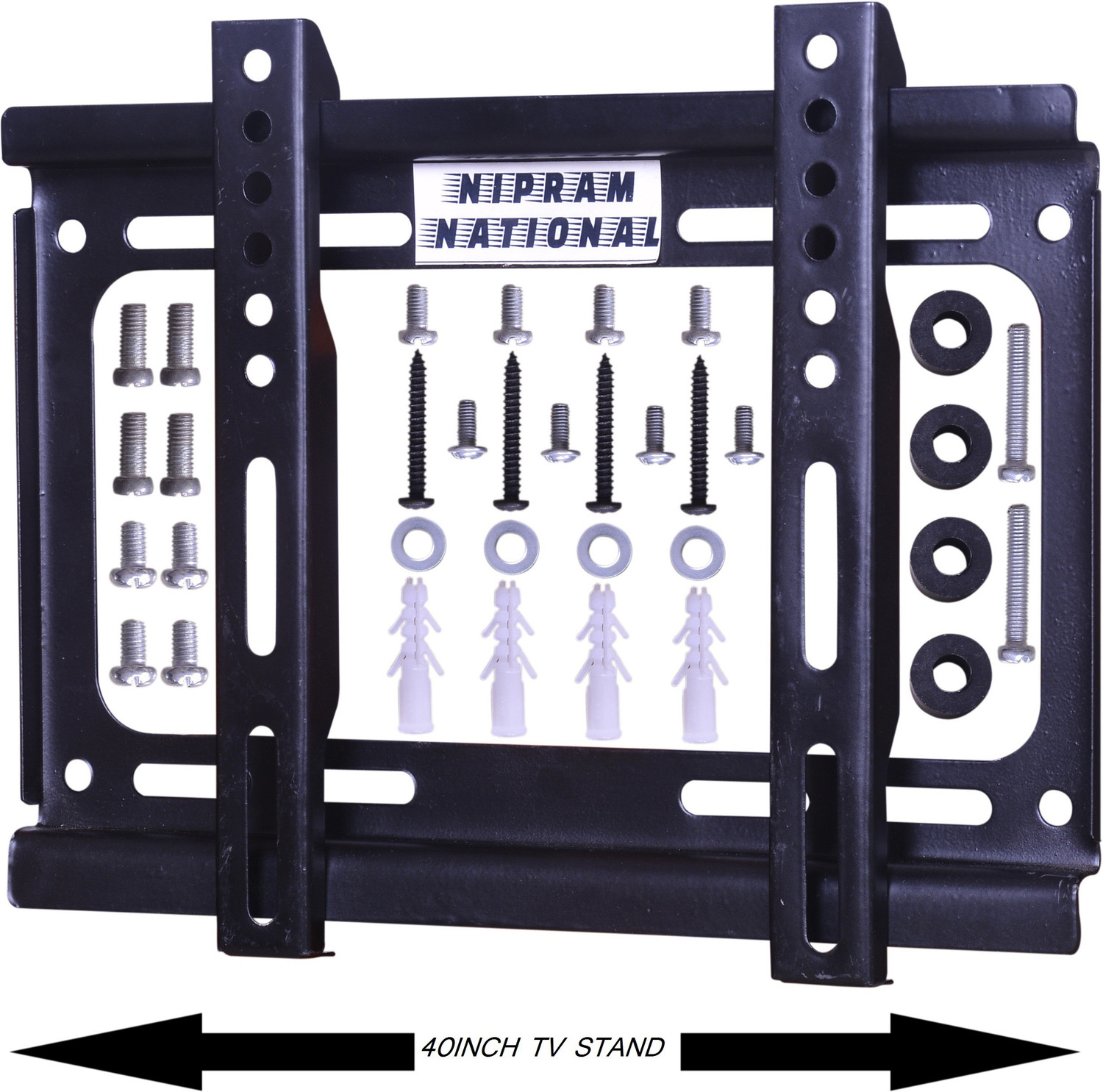 Image of NIPRAM NATIONAL Infinix X1 100 cm (40 inch) Full HD LED Smart Android TV (40x1) wall mount STAND Fixed TV Mount