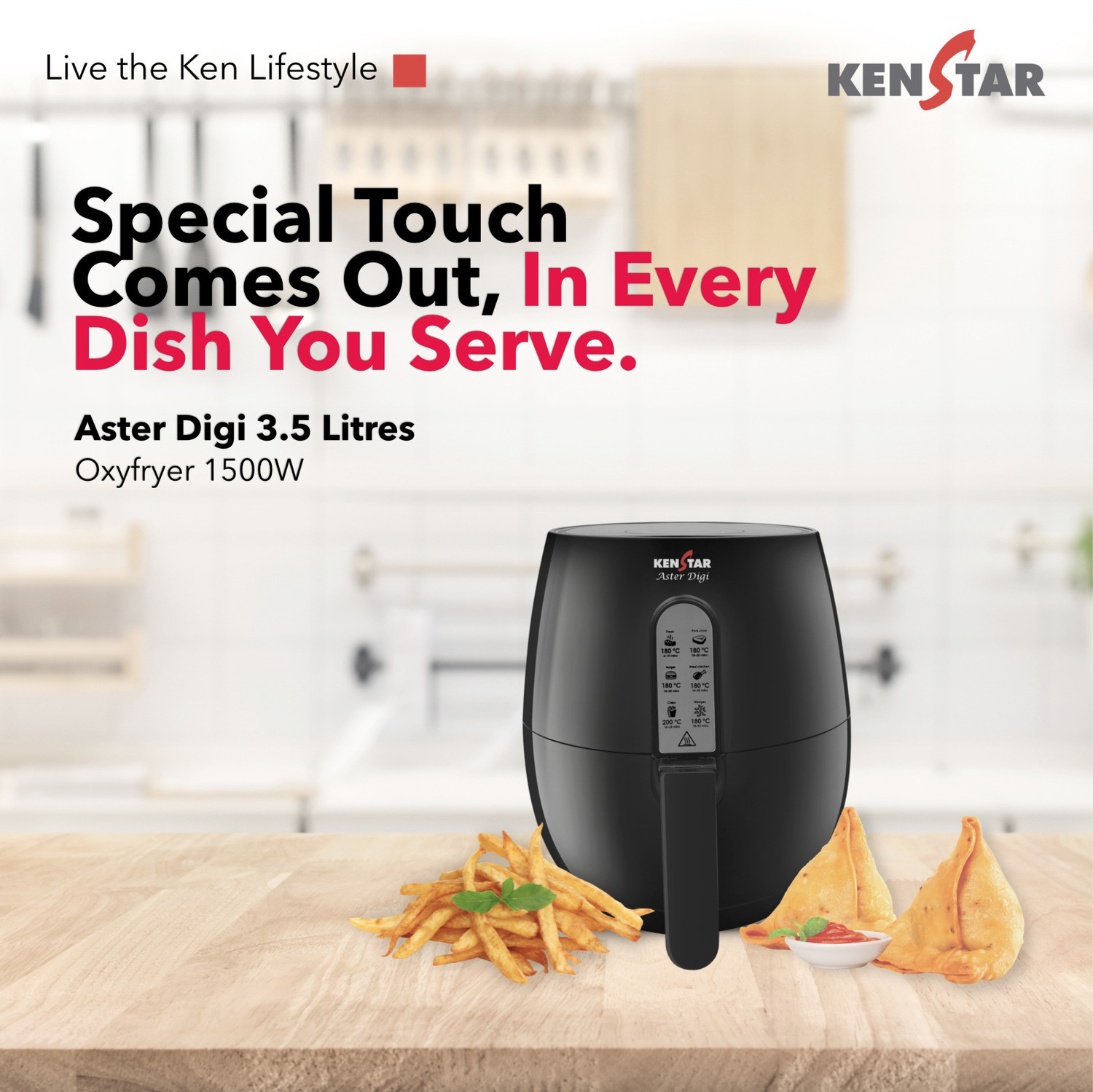 Kenstar air outlet fryer price