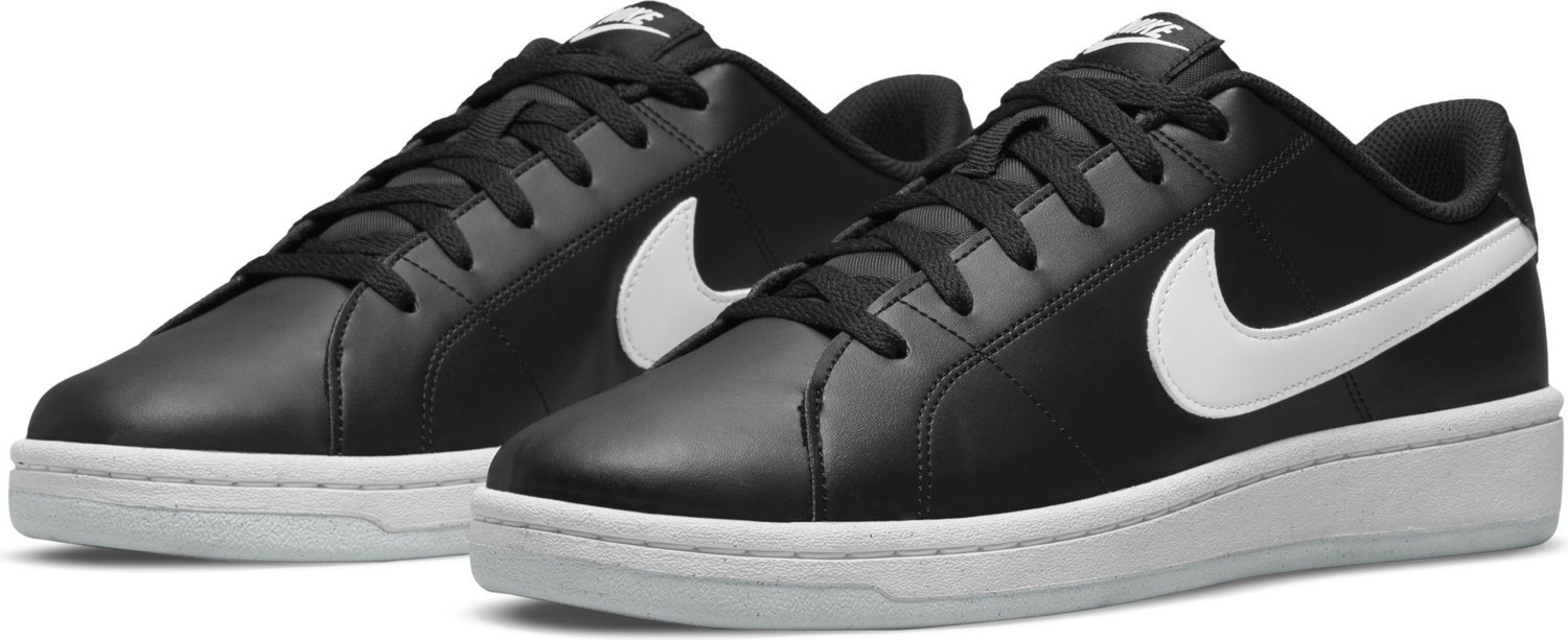 Nike court royale shop black leather