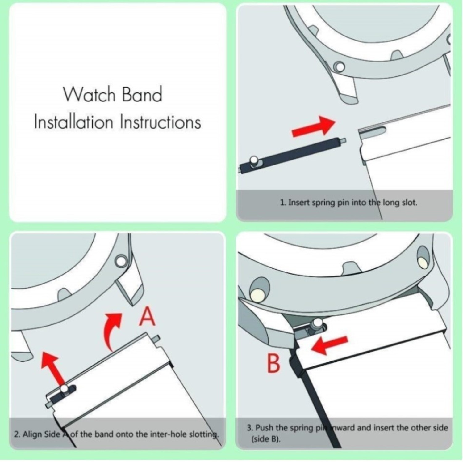 Image of gettechgo Soft Liquid Silicone 20 mm Band Compatible with Samsung Galaxy Watch 3 41mm, Samsung Galaxy 42mm, Samsung Galaxy Active 40mm, Active 2 (40-44mm) / AmazeFit BIP /BIP Lite /AmazeFit GTS, Amazefit GTR (42mm) / VivoActive 3 / RealMe Classic, Fashion Watch & Smartwatch with 20mm Lugs Smart Watch Strap