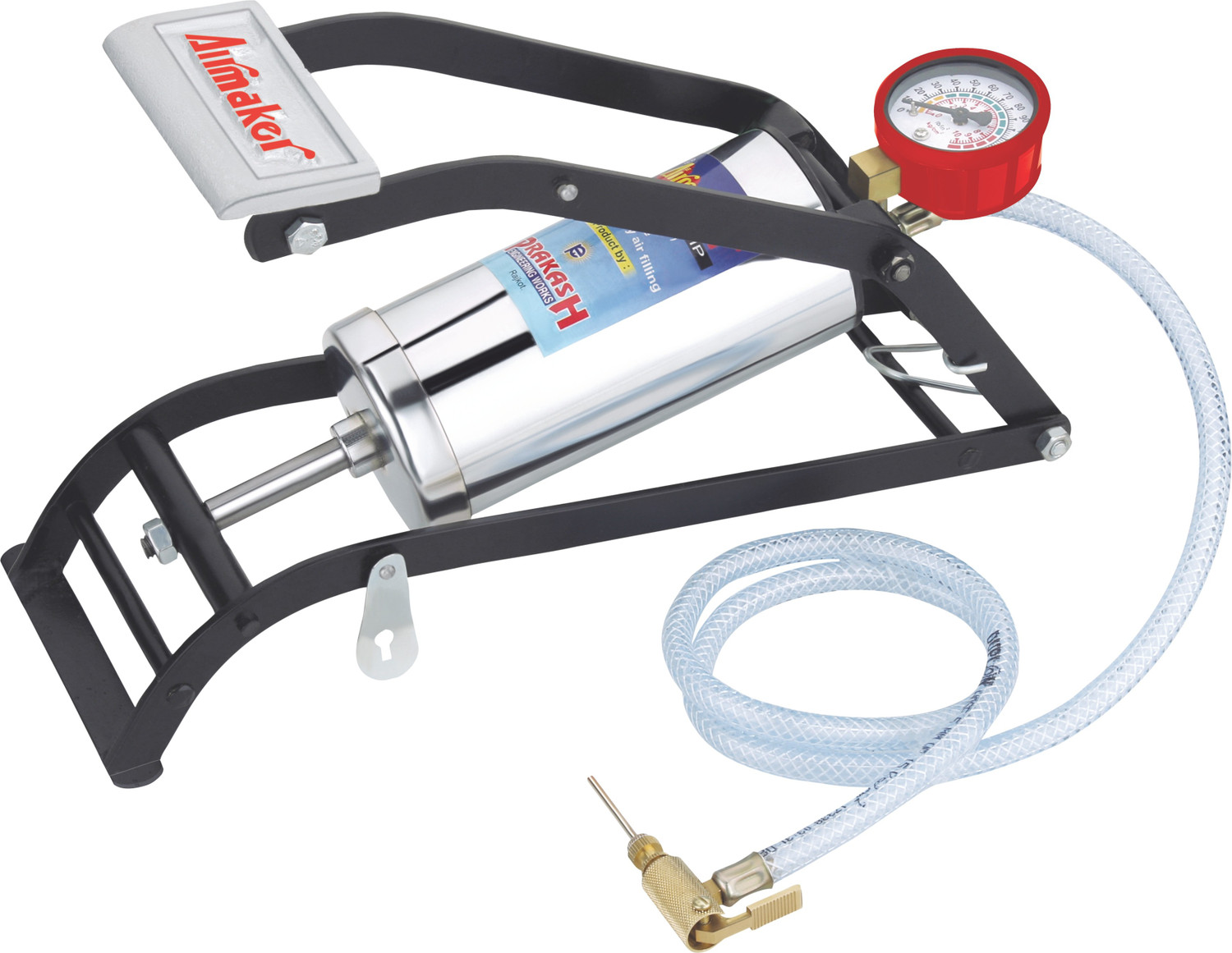 AIRMAKER SB001 Air Foot Pump – Multi‑Use for Bike, Car & Ball