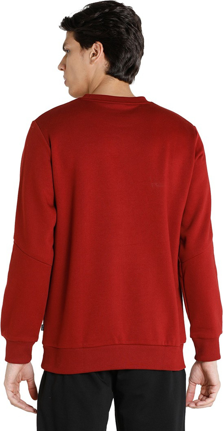 Puma full sleeve sale solid men s sweatshirt