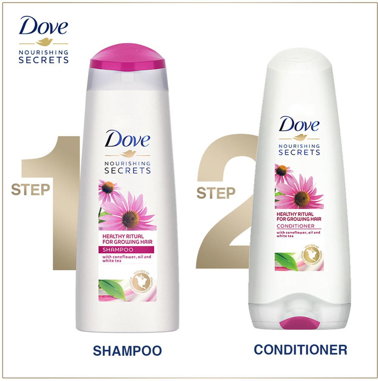 Image of DOVE Healthy Ritual for Growing Hair Shampoo