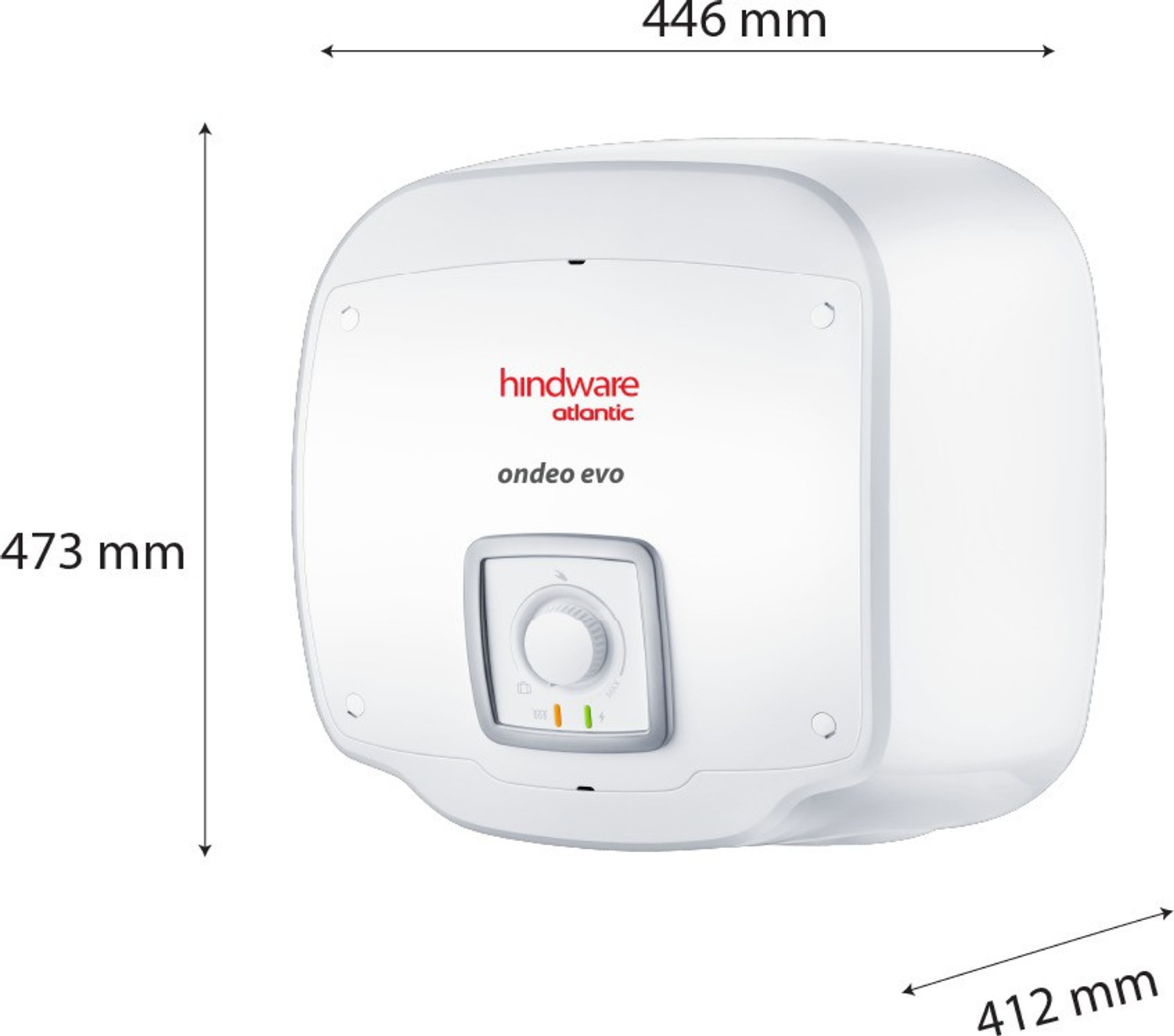 Image of Hindware Smart Appliances Ondeo Evo 25L Water Geyser 25 L Storage Water Geyser