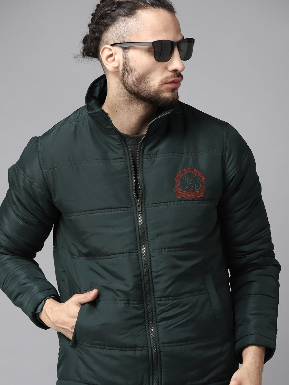 Roadster Full Sleeve Solid Men Jacket Price History