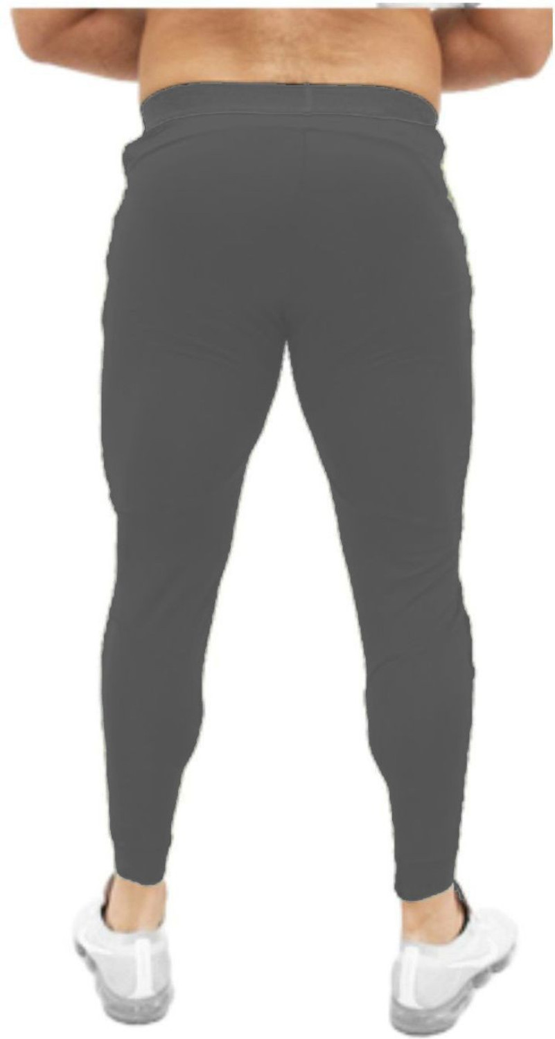 Image of Vitaan Solid Men Silver Track Pants