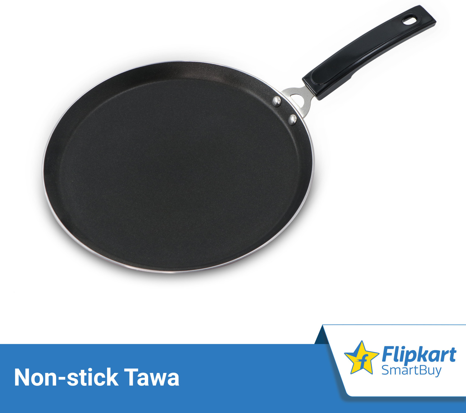 Image of Flipkart SmartBuy Induction Bottom Tawa 28 cm diameter