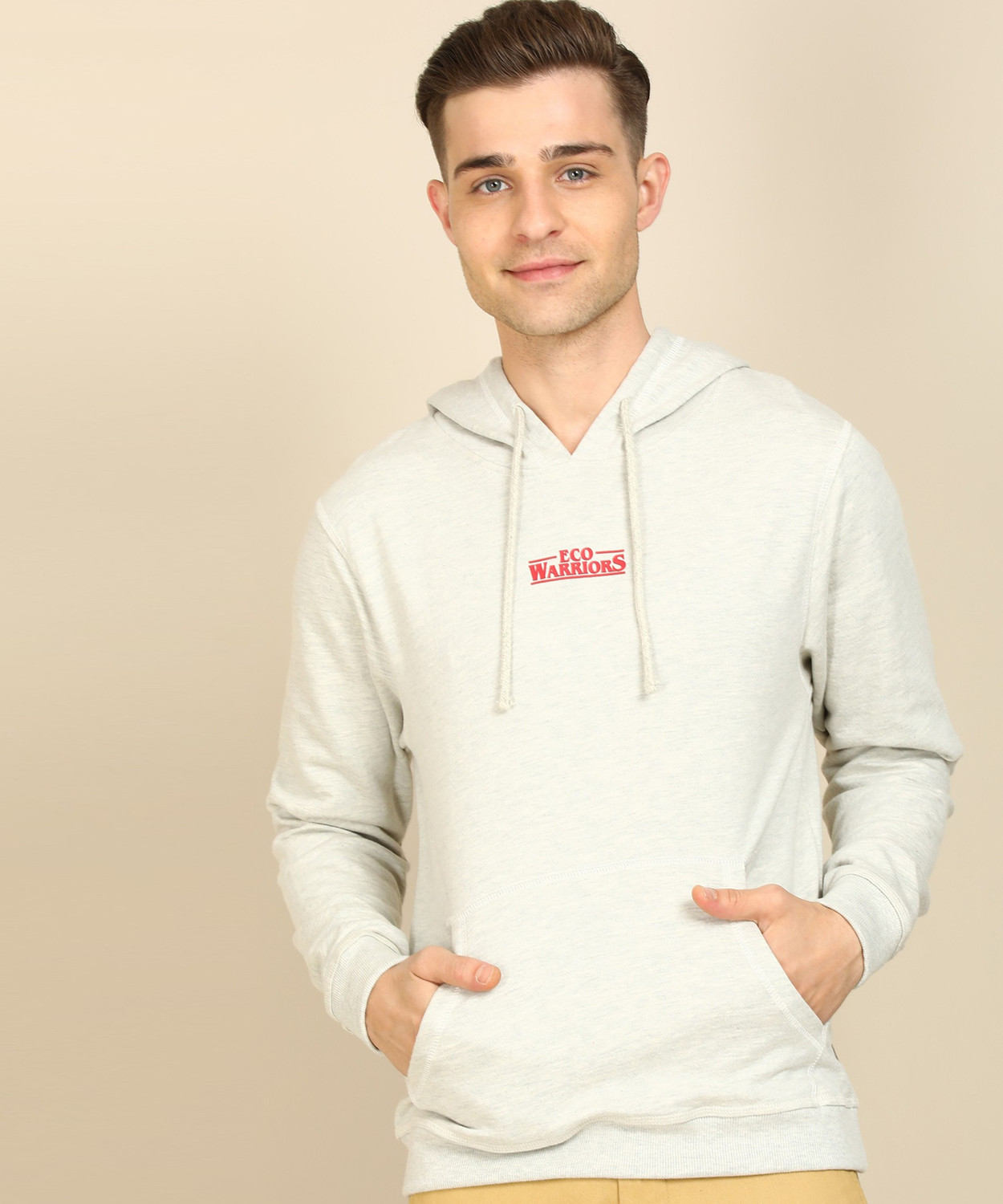 Flying machine full sleeve solid cheap men's sweatshirt