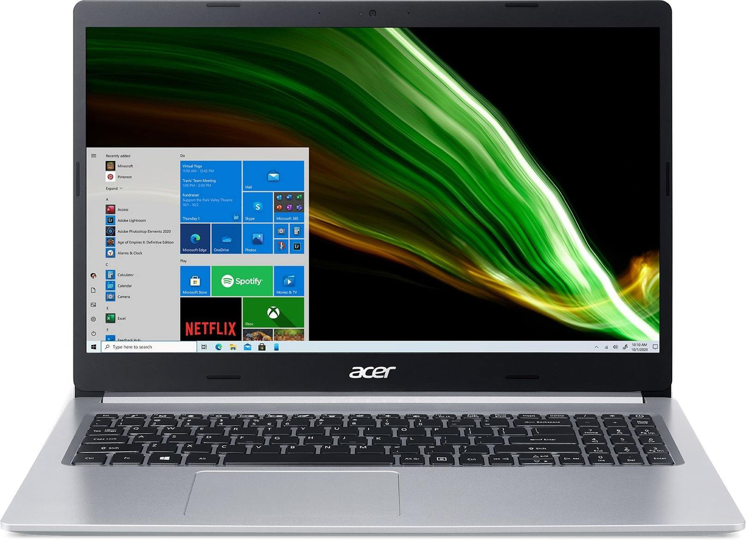 Image of Acer Aspire 5 AMD Ryzen 5 Hexa Core 5500U - (8 GB /512 GB SSD /Windows 11 Home) A515-45 Thin and Light Laptop