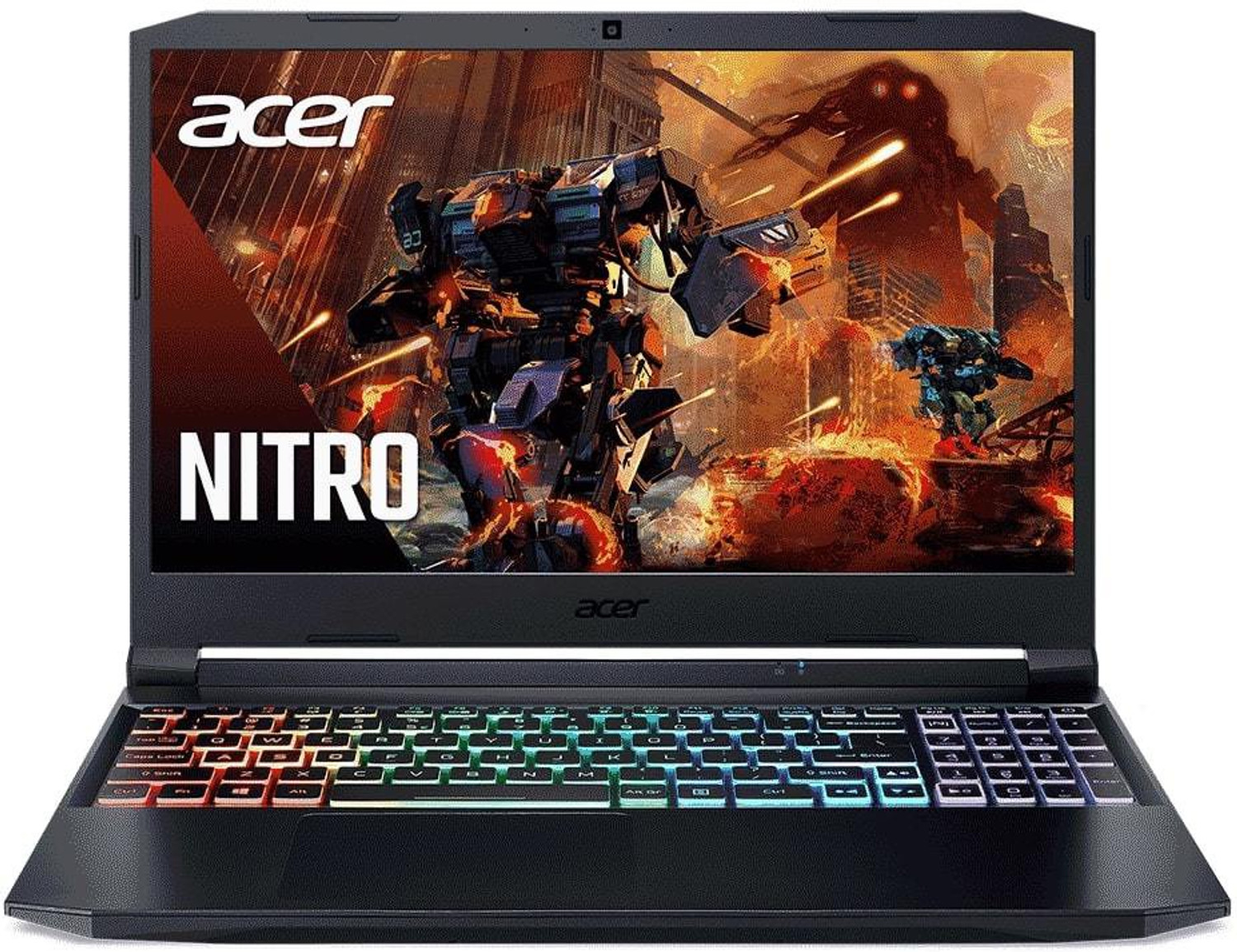 Image of Acer Nitro 5 Intel Core i5 11th Gen 11400H - (8 GB /512 GB SSD /Windows 11 Home /4 GB Graphics /NVIDIA GeForce GTX 1650) AN515-57 Gaming Laptop