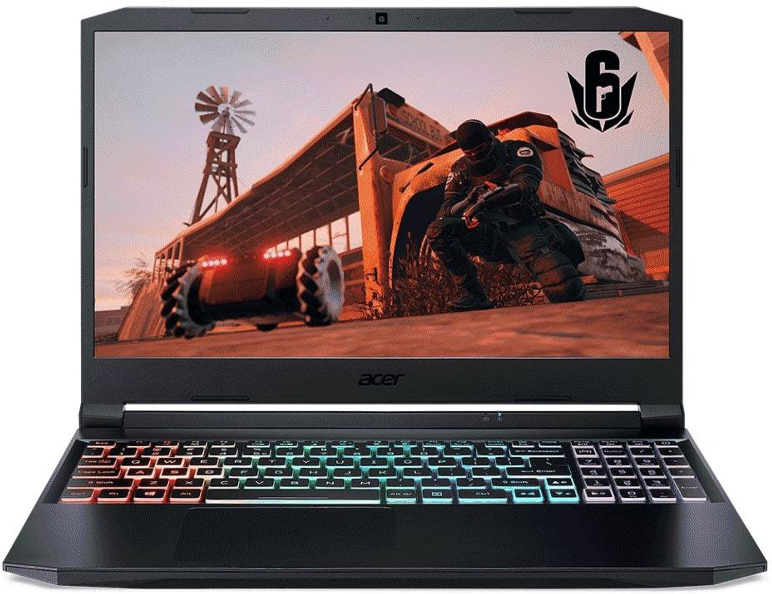 Image of Acer Nitro 5 Intel Core i5 11th Gen 11400H - (8 GB /512 GB SSD /Windows 11 Home /4 GB Graphics /NVIDIA GeForce GTX 1650) AN515-57 Gaming Laptop