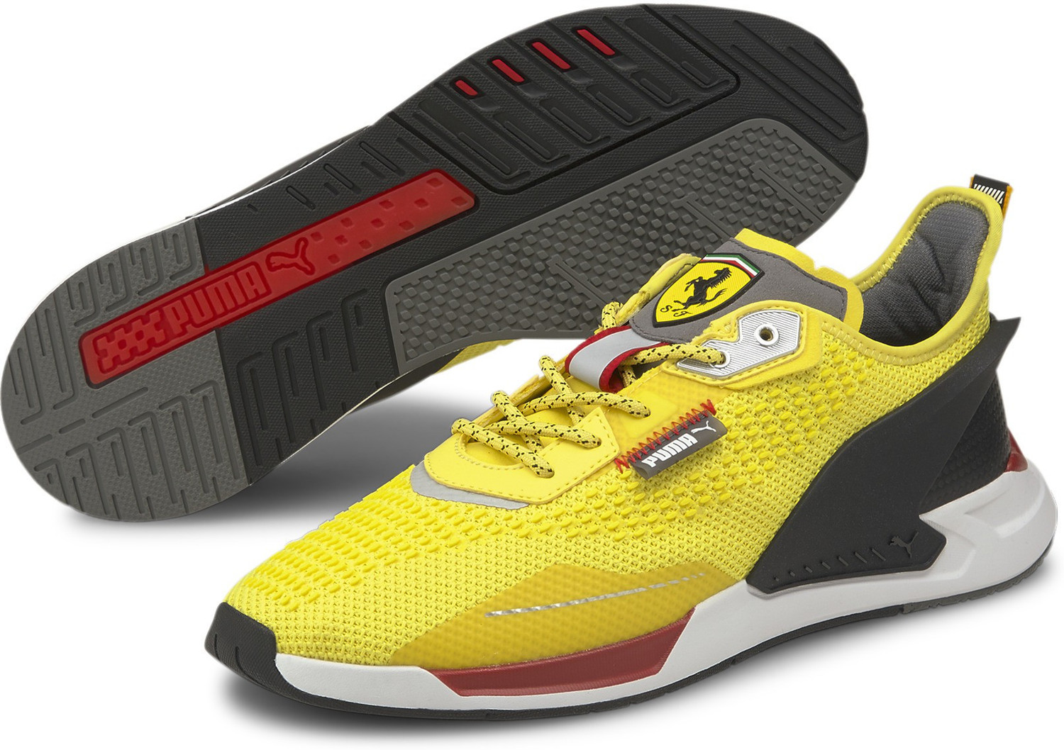 PUMA Ferrari IONSpeed Sneakers For Men Yellow Price History