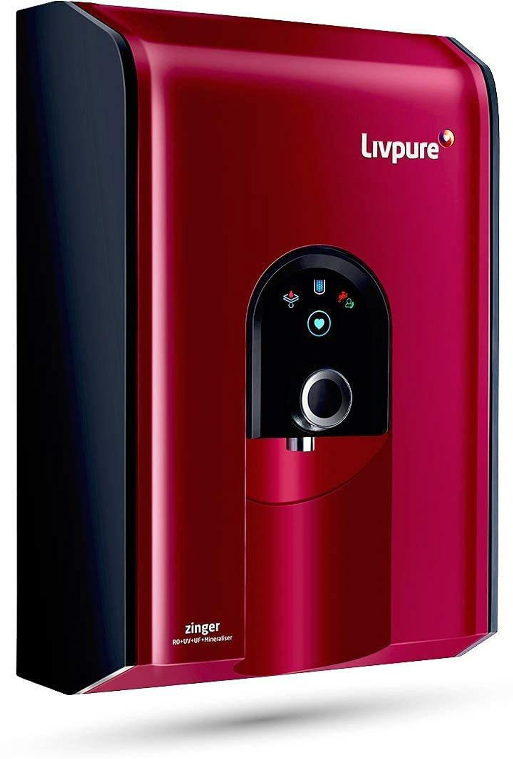 Image of LIVPURE LIV-ZINGER-HR 6.5 L RO + UV + UF + Minerals Water Purifier