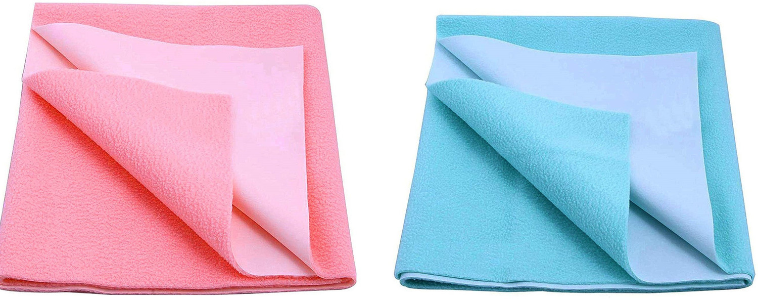 Image of naughty baby Fleece Baby Bed Protecting Mat