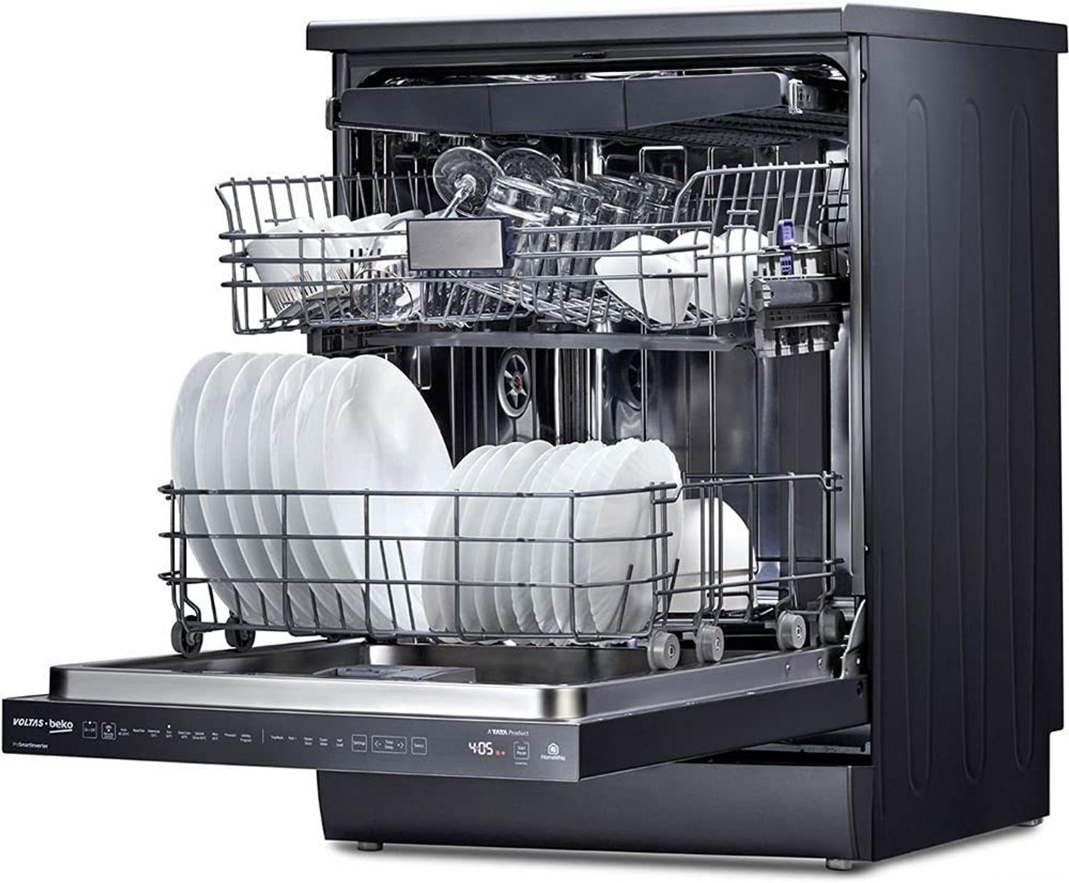 Image of Voltas Beko by A TATA Product DF15A Free Standing 15 Place Settings Dishwasher