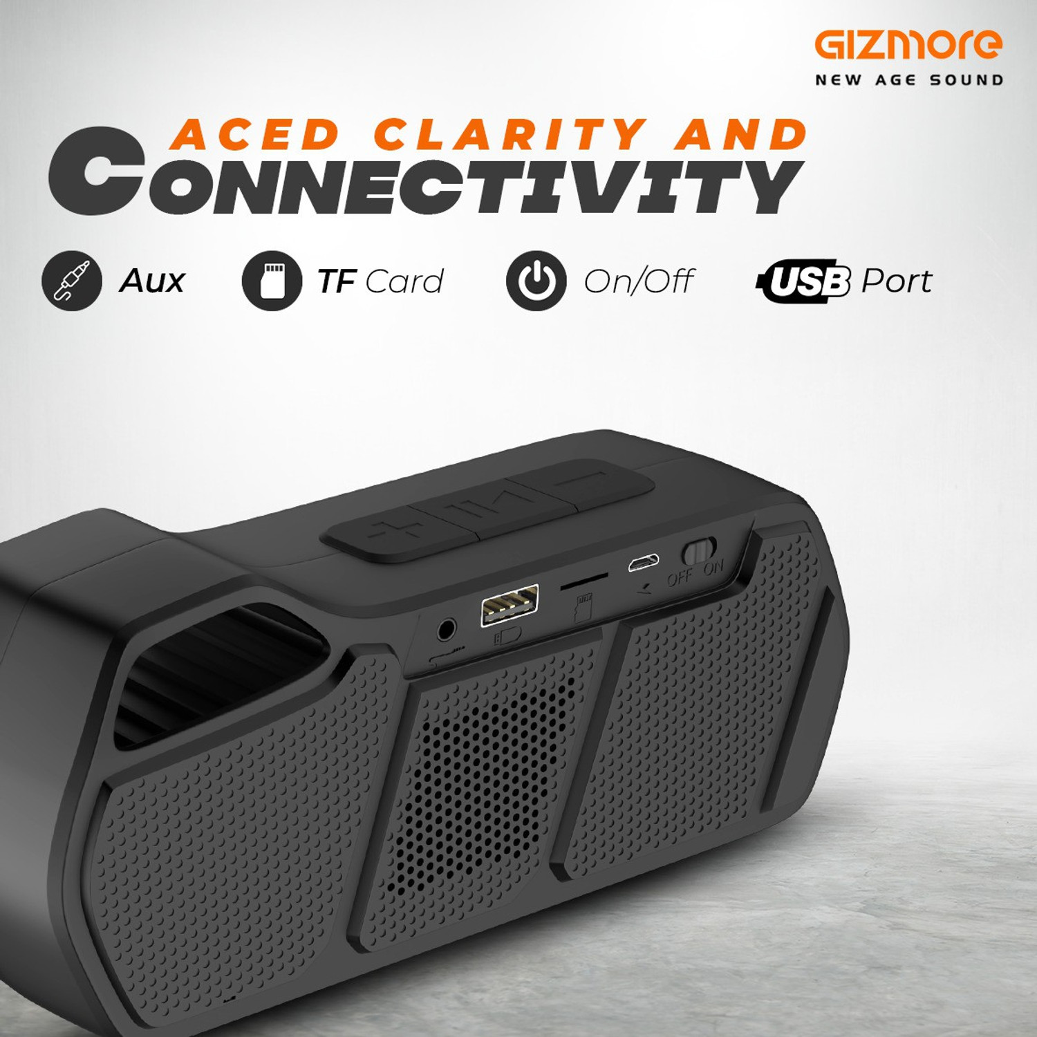 Image of Gizmore GIZ MS508 8 W Bluetooth Speaker