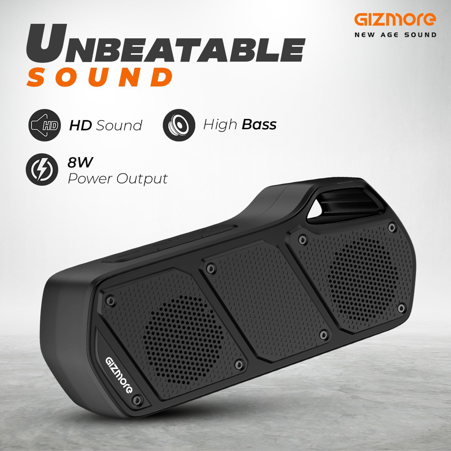 Image of Gizmore GIZ MS508 8 W Bluetooth Speaker