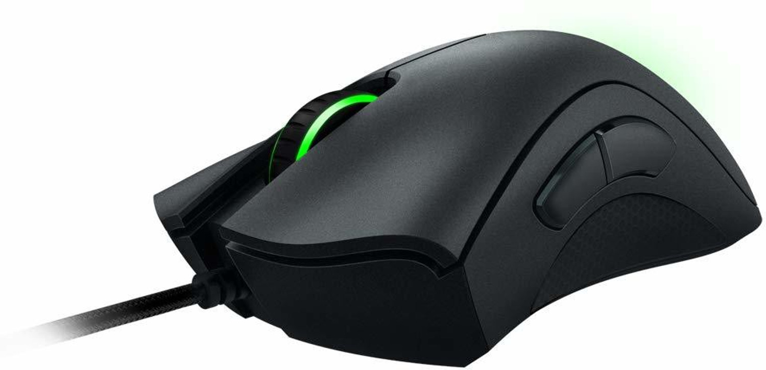 Image of Razer Death Adder Essential / Lightweight(96gms) ,Chroma Lighting,upto 6400 DPI Wired Ambidextrous Optical Gaming Mouse