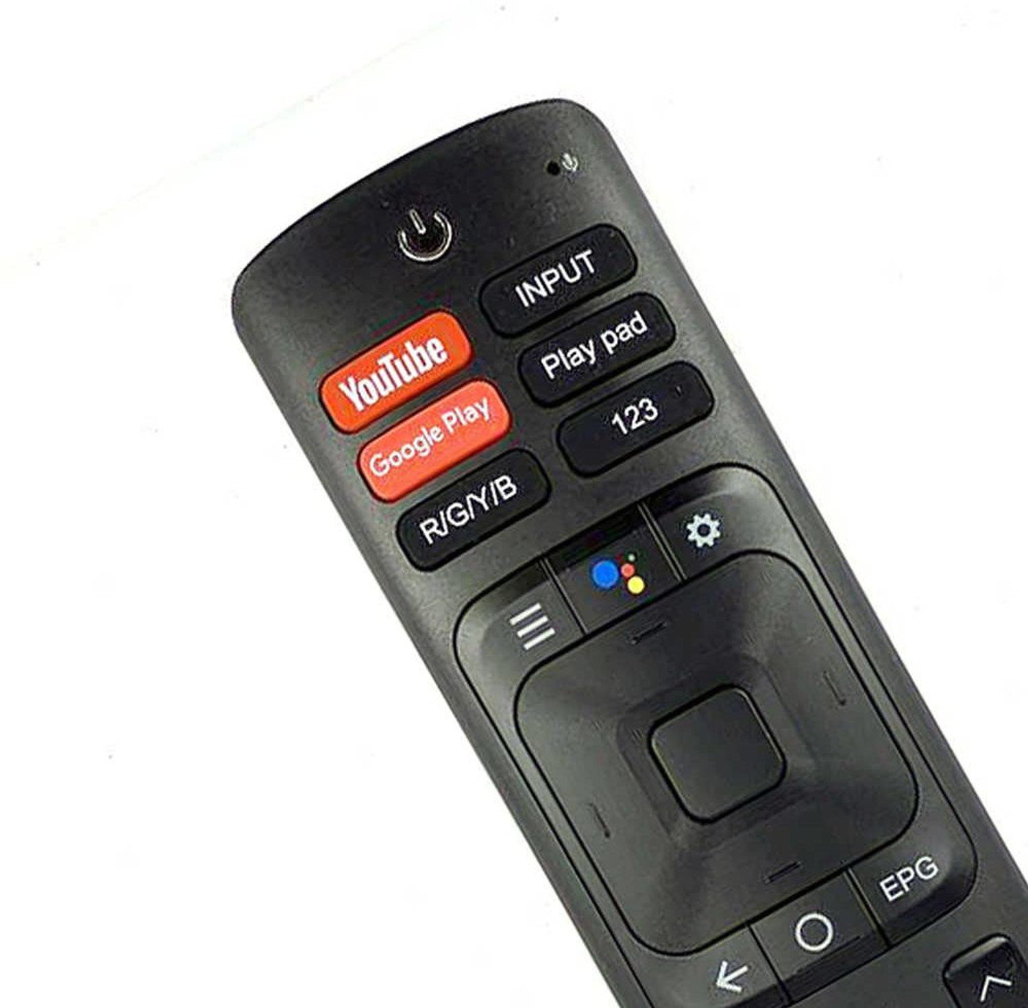 Image of Hybite Remote Compatible for VU Smart 4k LED LCD HD Remote Control with Netflix Google Play Prime Video Hotstar YouTube Function (Non-Voice) (Exactly Same Remote Will Only Work) VU Led Remote Controller