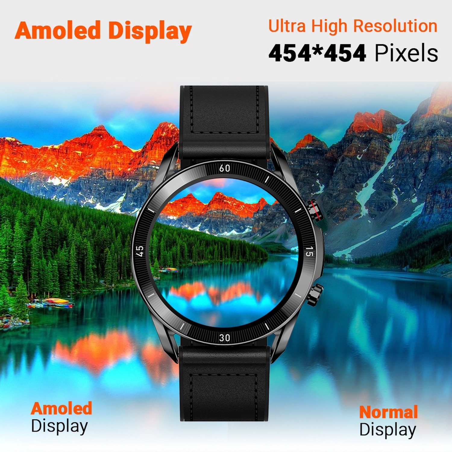 Image of Fire-Boltt Almighty 35.3mm (1.39) AMOLED BT Calling High Res 464*464, Voice Assistance Smartwatch