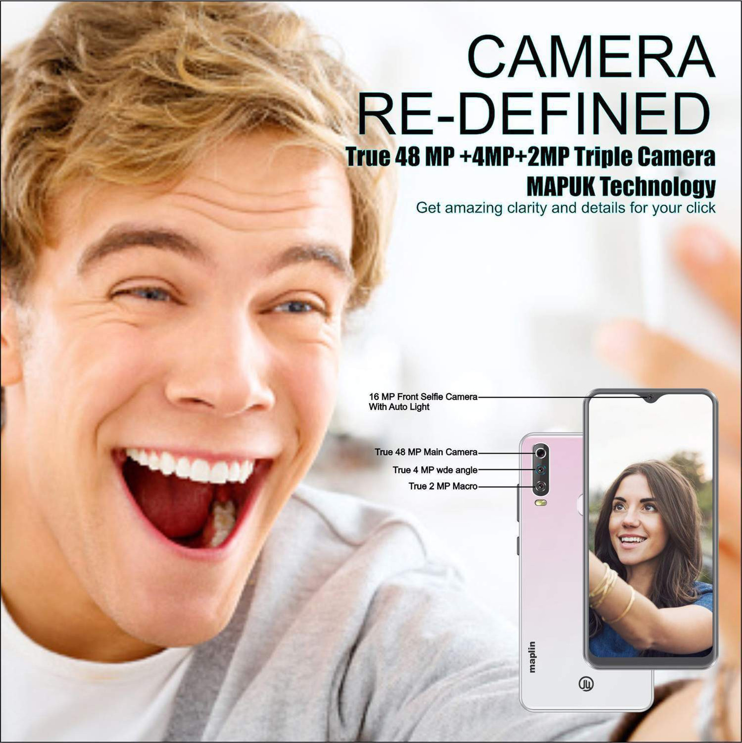 Image of Maplin Map3 Max (Ice White, 128 GB)