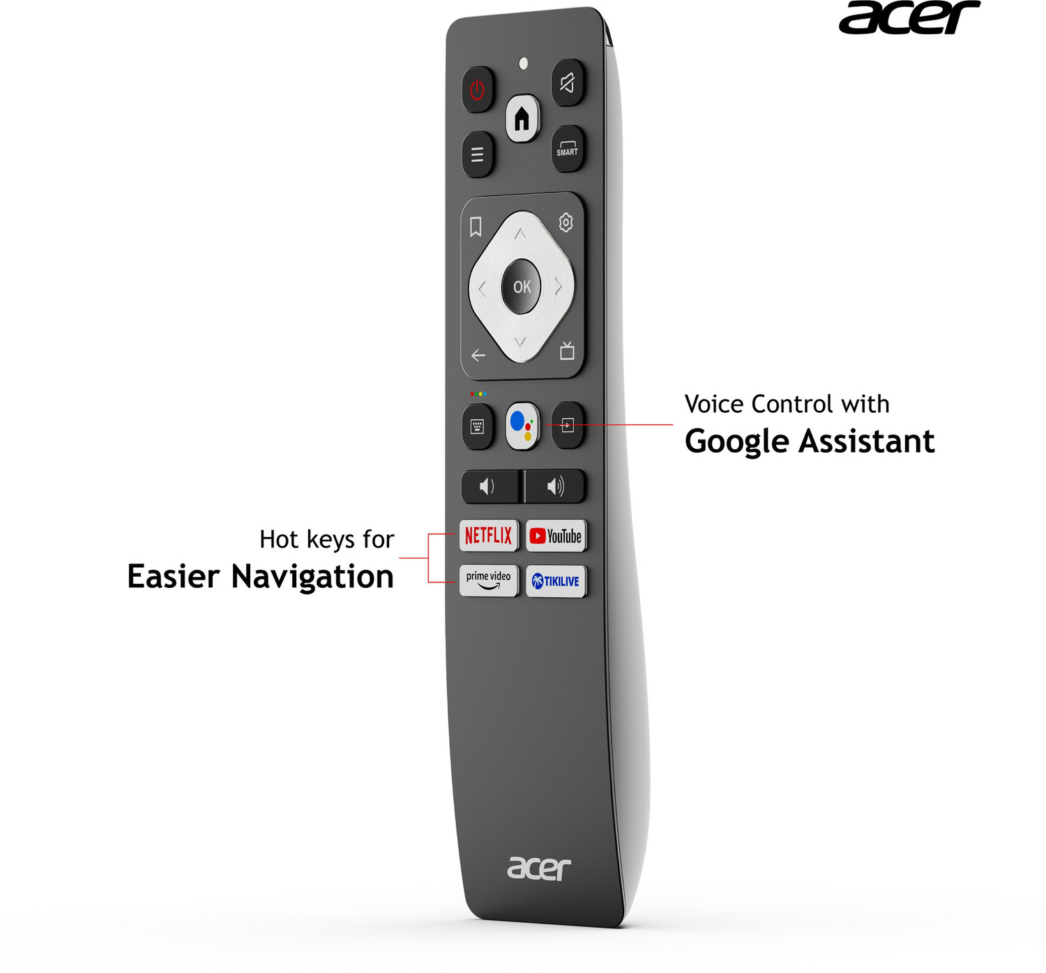 Image of Acer XL Series 177.8 cm (70 inch) Ultra HD (4K) LED Smart Android TV (AR70AP2851UD)